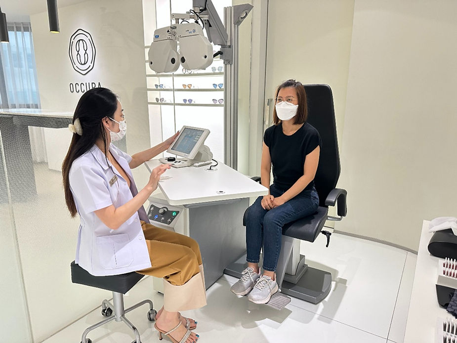 ตัดแว่นสายตา เลนส์ดีเกรสซีฟ Zeiss Office Individual 1.50 Blue Guard Rx | Bolon BJ7132 C.B12